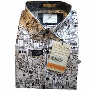 Suslo couture bold long sleeve shirt xxl limited